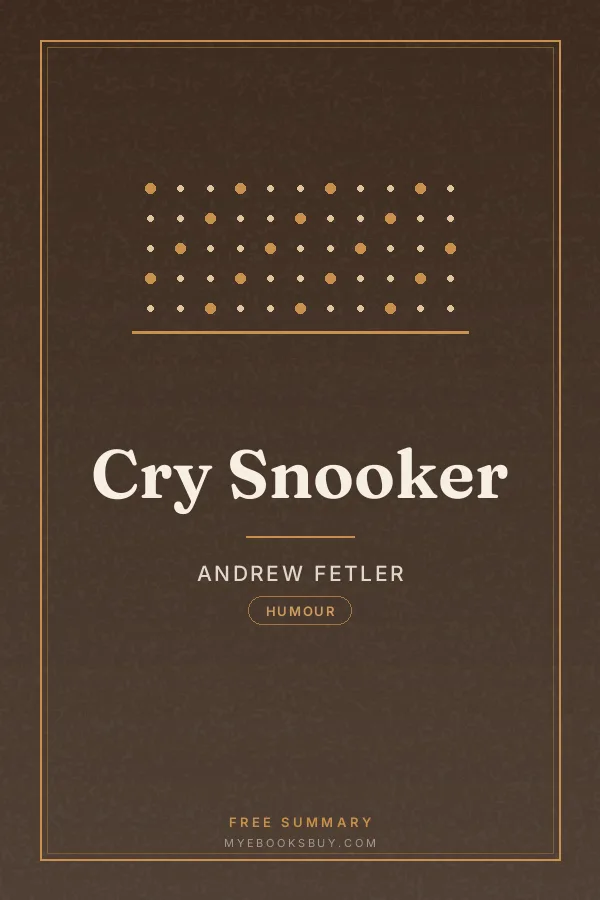 Cover of Cry Snooker