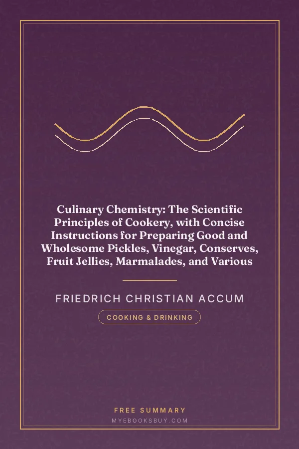 Cover of Culinary Chemistry: The Scientific Principles of Cookery, with Concise Instructions for Preparing Good and Wholesome Pickles, Vinegar, Conserves, Fruit Jellies, Marmalades, and Various Other Alimentary Substances Employed in Domestic Economy, with Observations on the Chemical Constitution and Nutritive Qualities of Different Kinds of Food