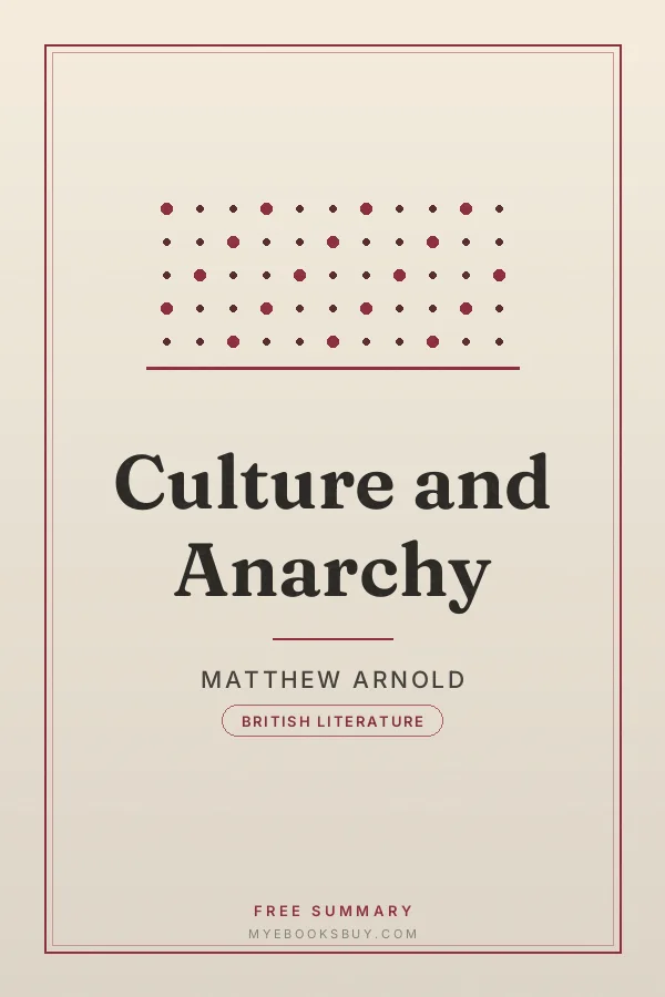 Cover of Culture and Anarchy