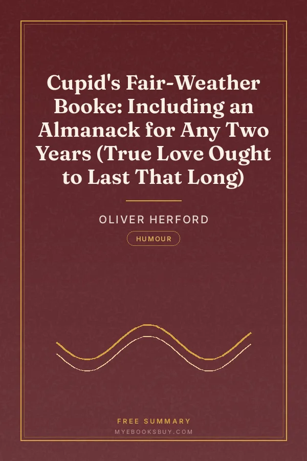 Cover of Cupid's Fair-Weather Booke: Including an Almanack for Any Two Years (True Love Ought to Last That Long)