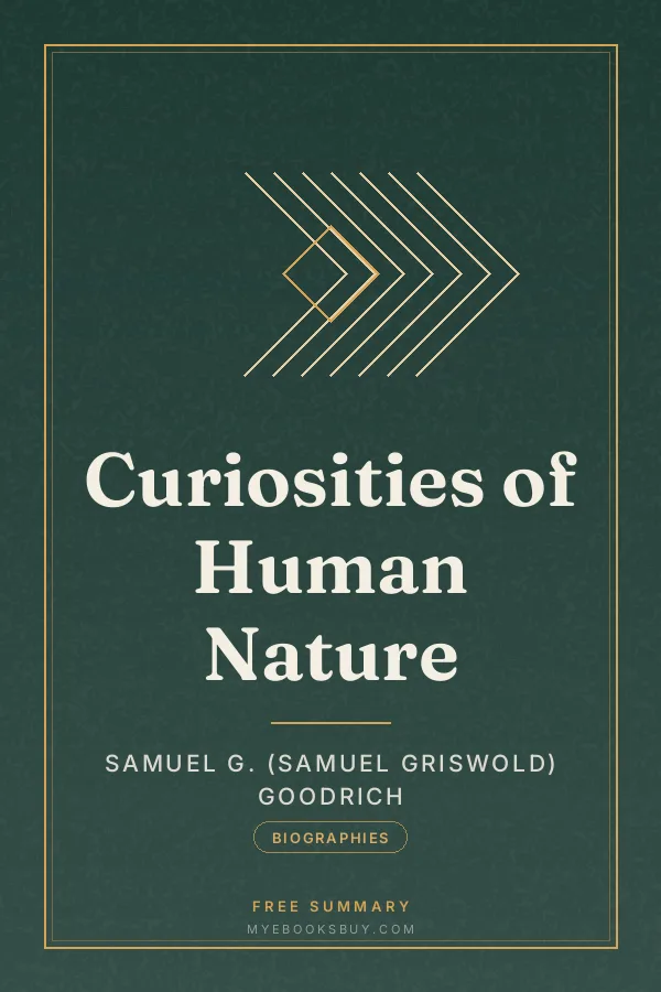 Cover of Curiosities of Human Nature