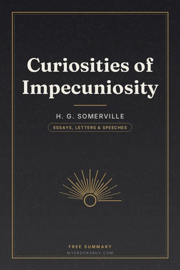 Cover of Curiosities of Impecuniosity