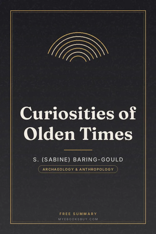 Cover of Curiosities of Olden Times