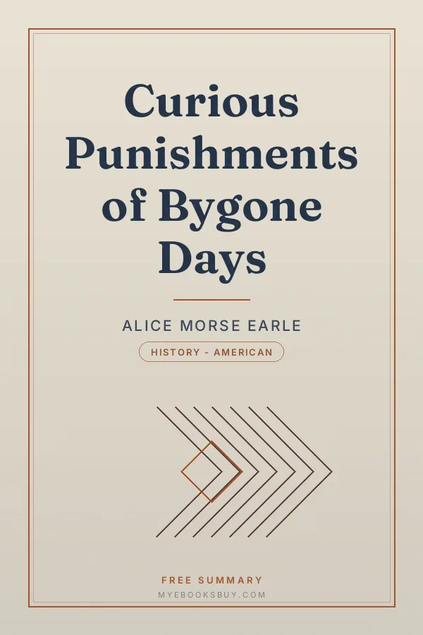 Cover of Curious Punishments of Bygone Days