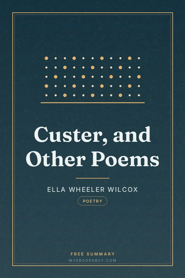Cover of Custer, and Other Poems