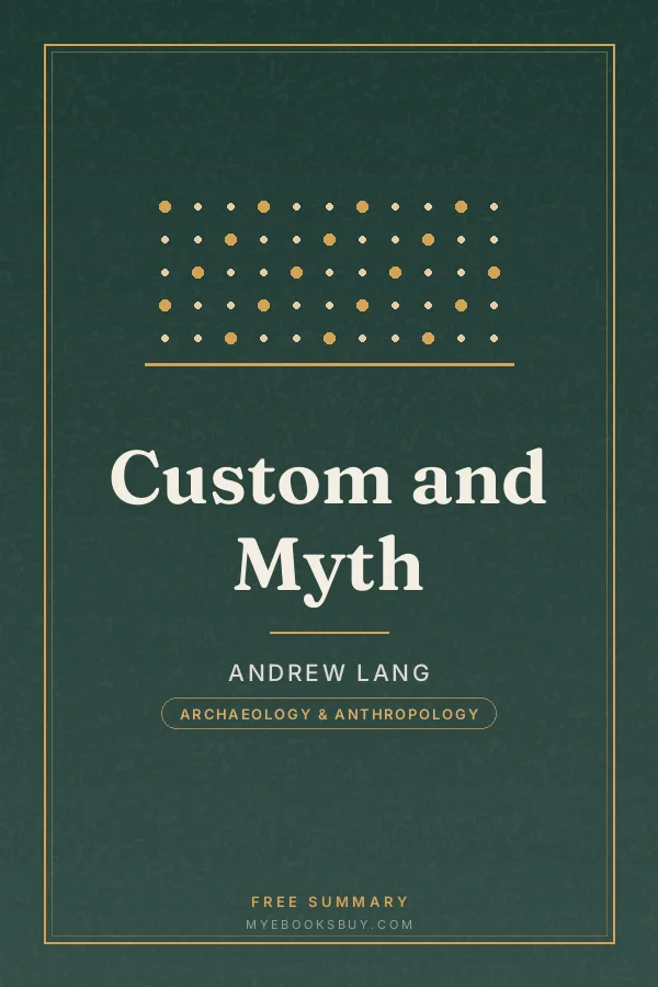 Cover of Custom and Myth