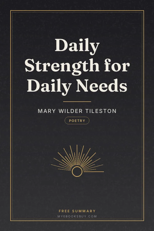 Cover of Daily Strength for Daily Needs