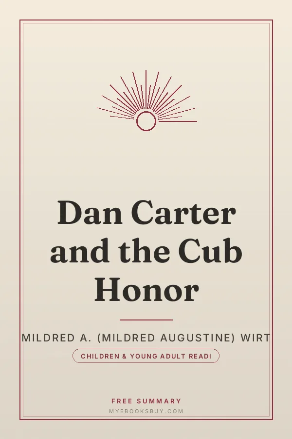 Cover of Dan Carter and the Cub Honor