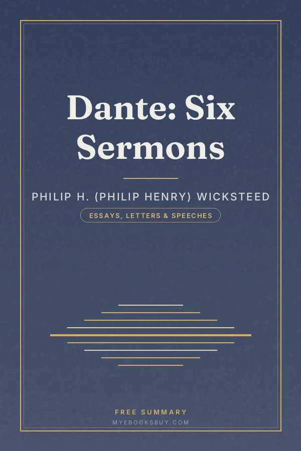 Cover of Dante: Six Sermons