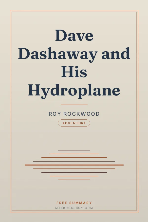 Cover of Dave Dashaway and His Hydroplane