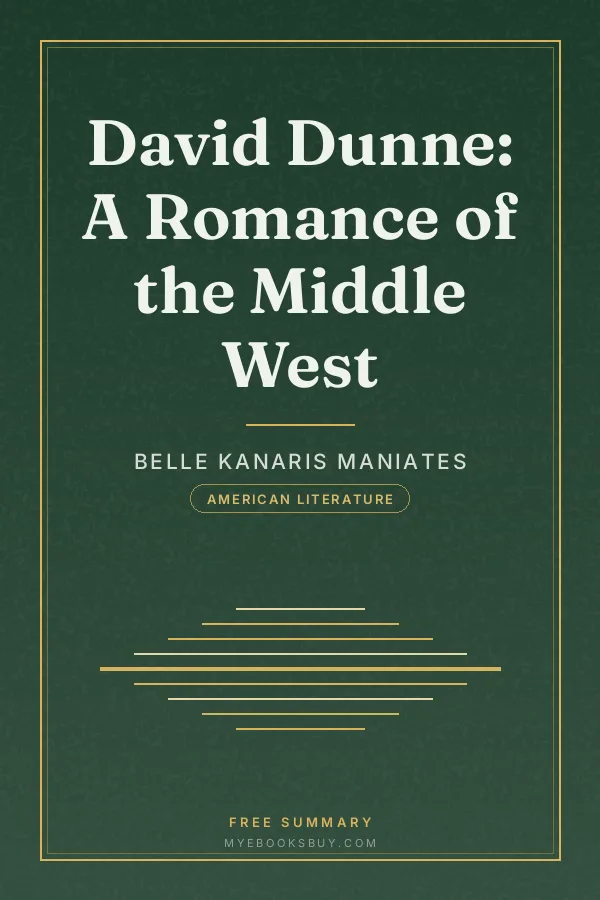 Cover of David Dunne: A Romance of the Middle West