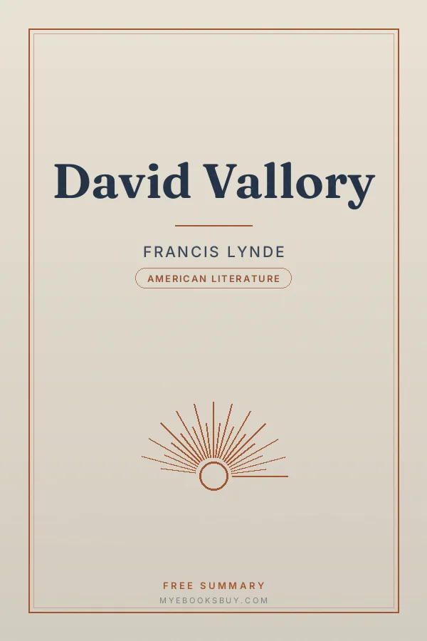 Cover of David Vallory