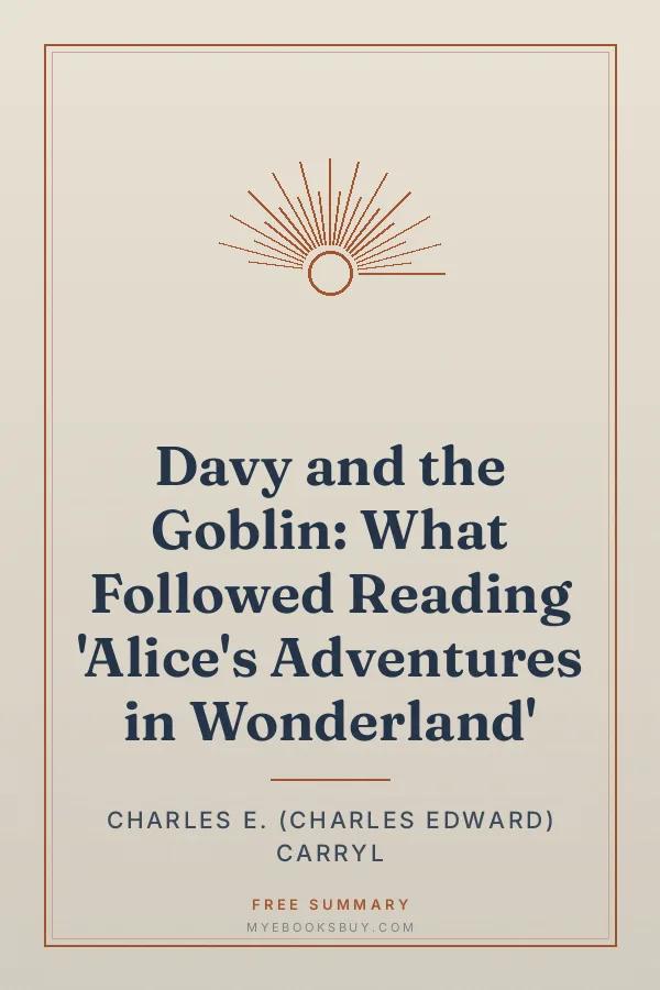 Cover of Davy and the Goblin: What Followed Reading 'Alice's Adventures in Wonderland'