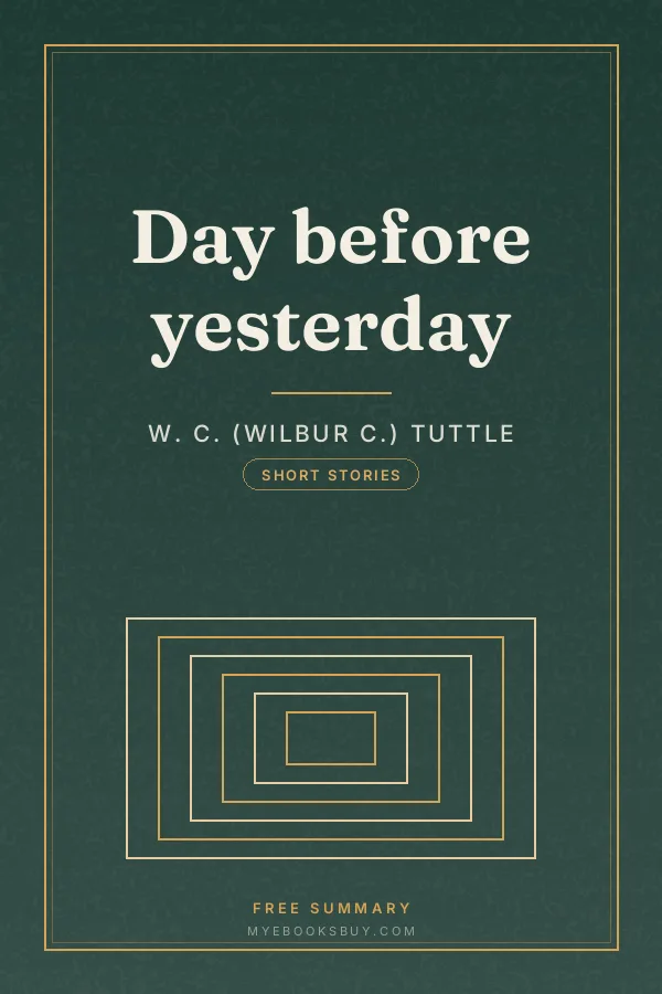 Cover of Day before yesterday
