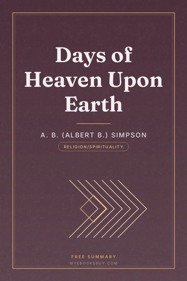 Cover of Days of Heaven Upon Earth