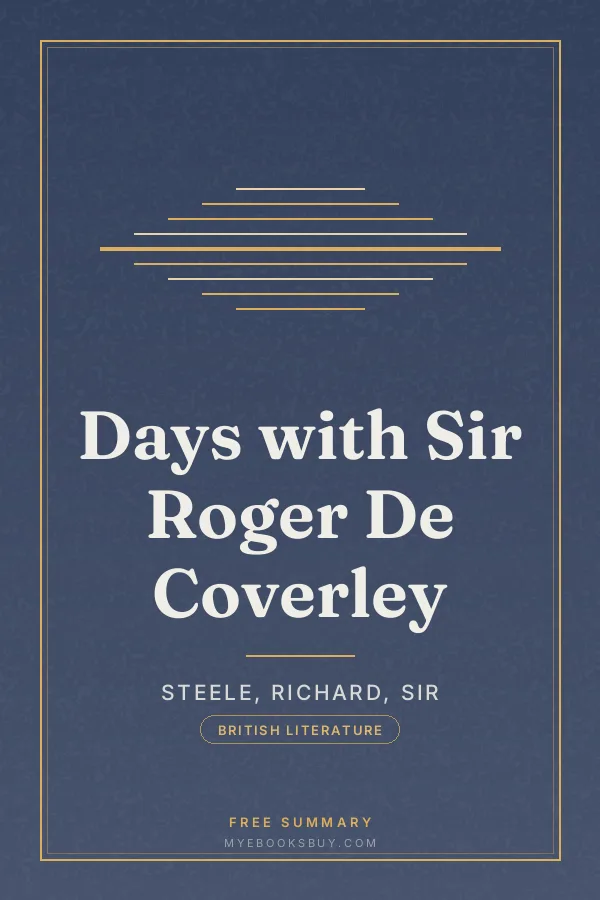 Cover of Days with Sir Roger De Coverley
