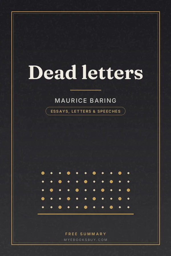 Cover of Dead letters