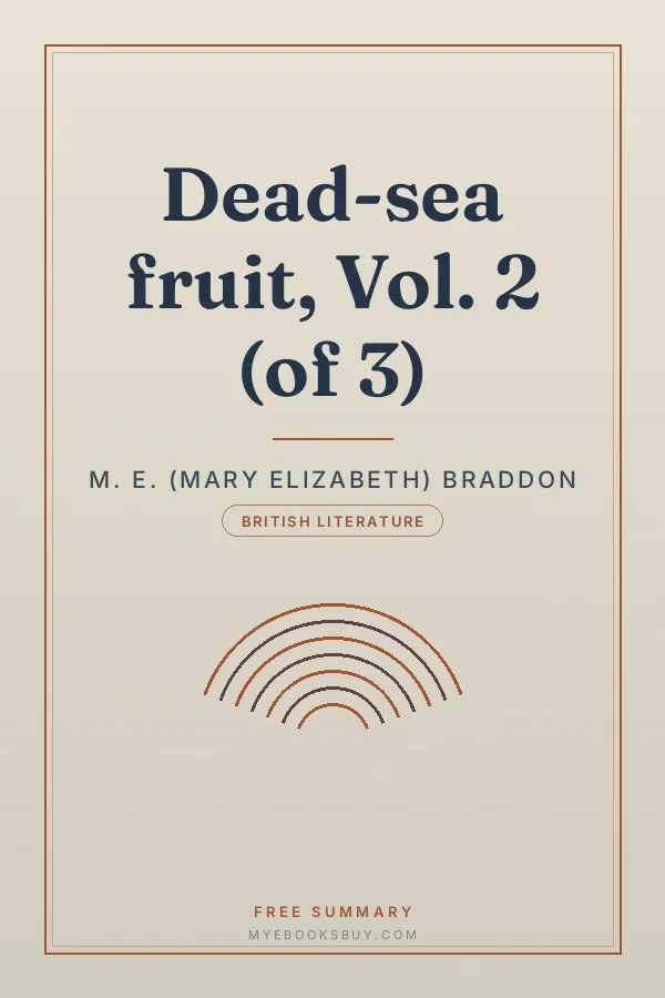 Cover of Dead-sea fruit, Vol. 2 (of 3)