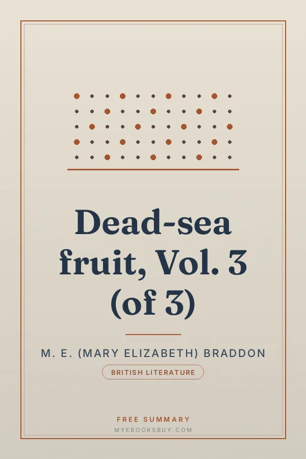 Cover of Dead-sea fruit, Vol. 3 (of 3)
