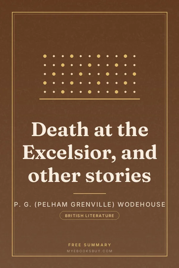 Cover of Death at the Excelsior, and other stories