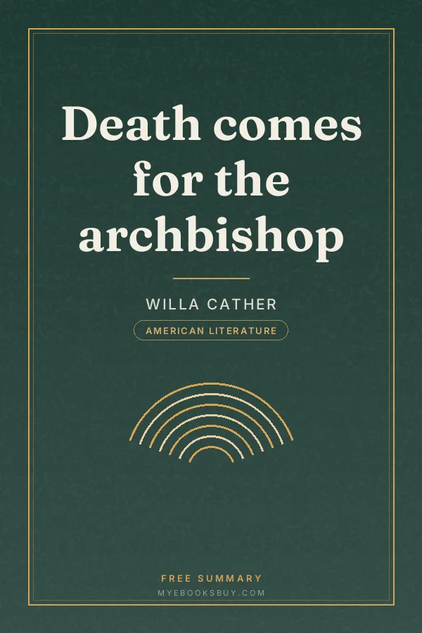 Cover of Death comes for the archbishop
