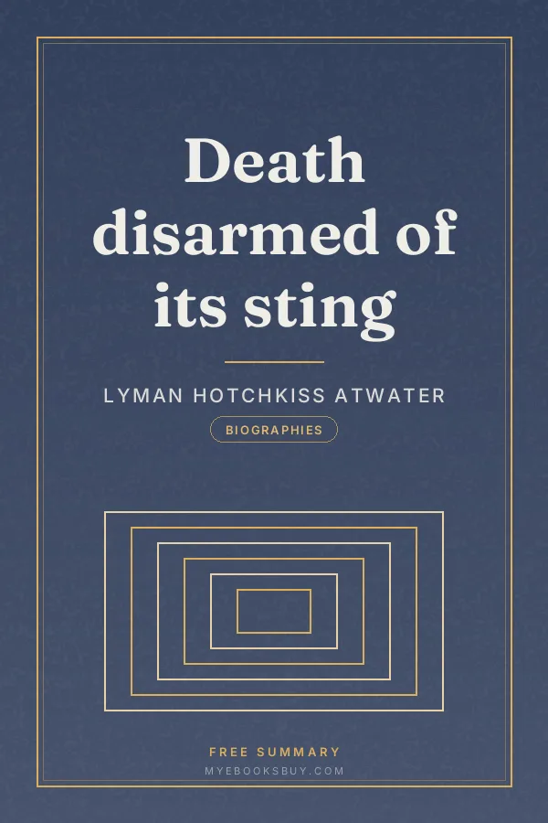Cover of Death disarmed of its sting