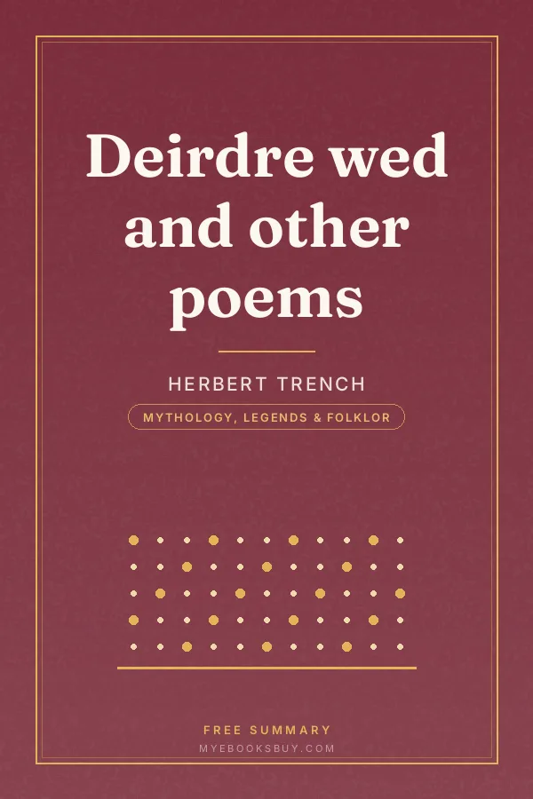 Cover of Deirdre wed and other poems