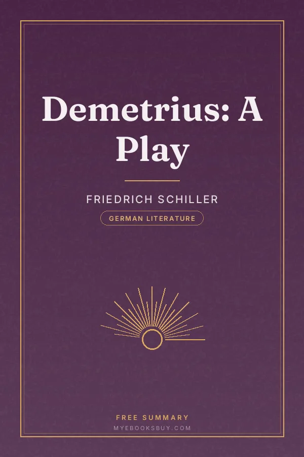 Cover of Demetrius: A Play