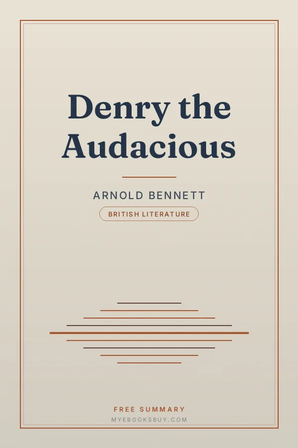 Cover of Denry the Audacious