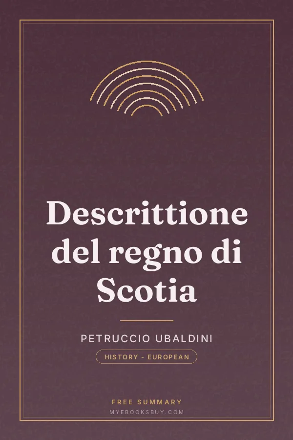Cover of Descrittione del regno di Scotia