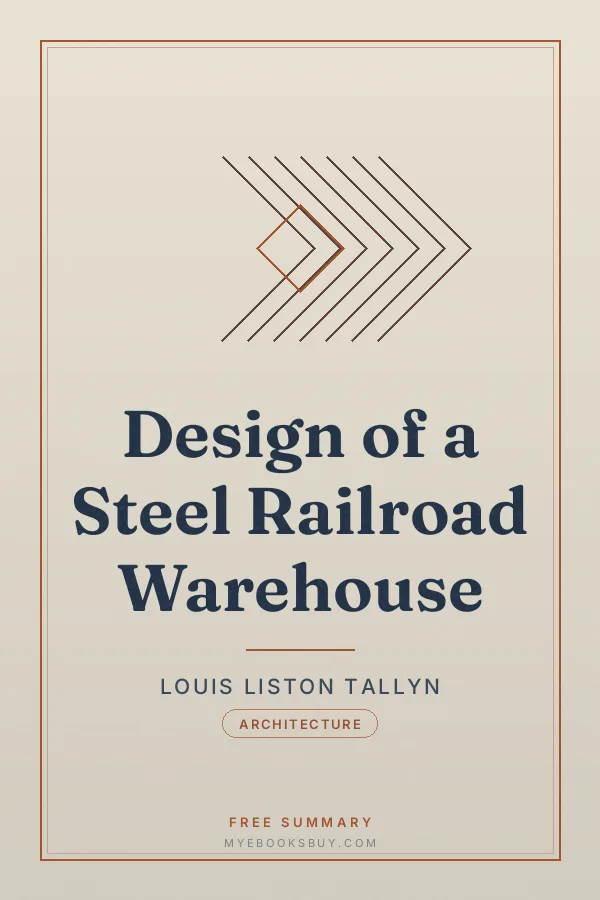 Cover of Design of a Steel Railroad Warehouse