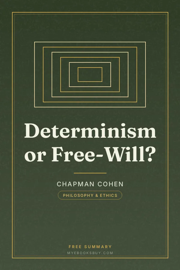 Cover of Determinism or Free-Will?