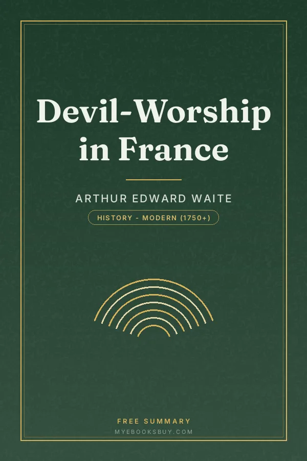 Cover of Devil-Worship in France