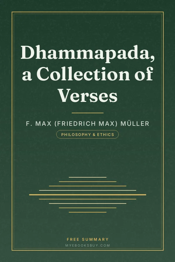 Cover of Dhammapada, a Collection of Verses