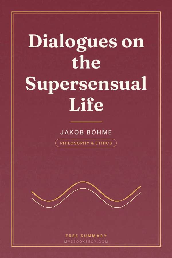 Cover of Dialogues on the Supersensual Life