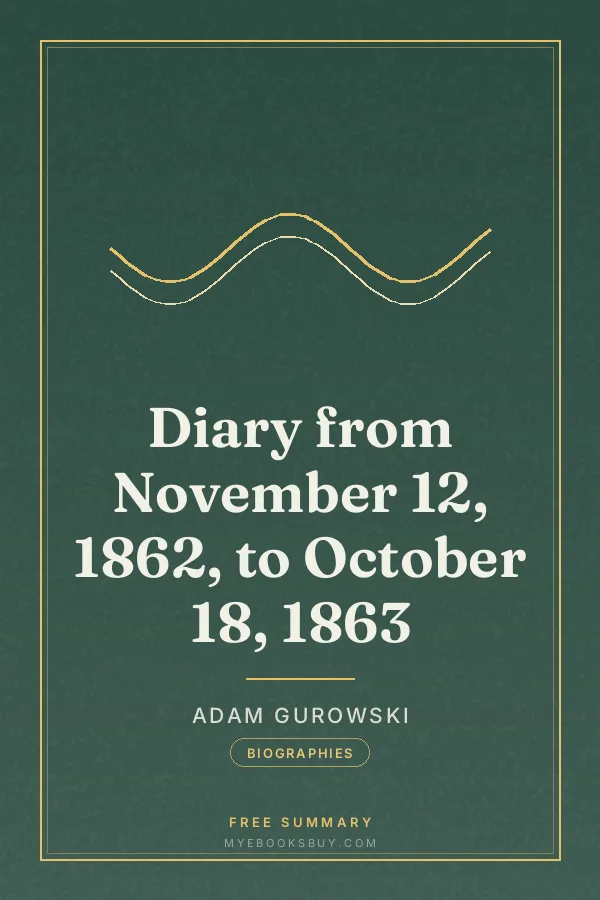 Cover of Diary from November 12, 1862, to October 18, 1863