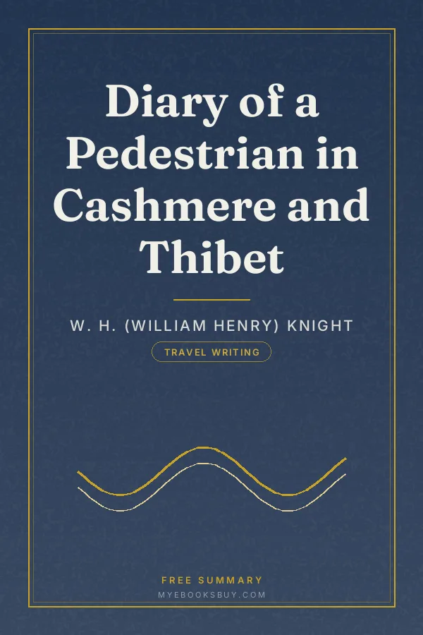 Cover of Diary of a Pedestrian in Cashmere and Thibet