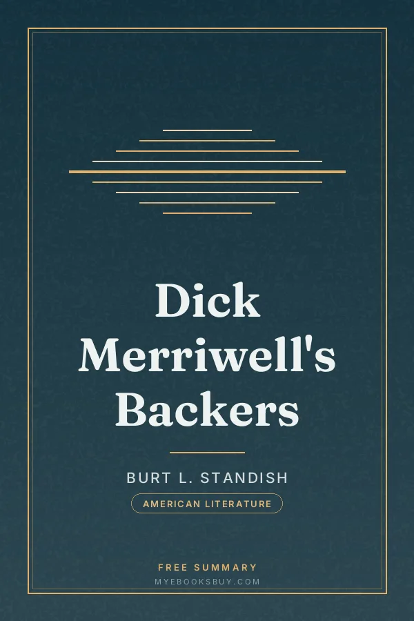 Cover of Dick Merriwell's Backers