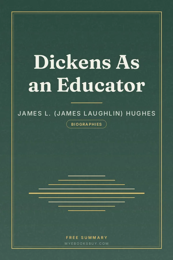 Cover of Dickens As an Educator
