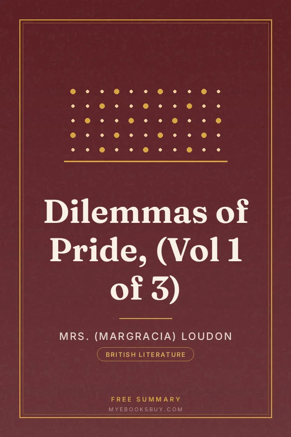 Cover of Dilemmas of Pride, (Vol 1 of 3)