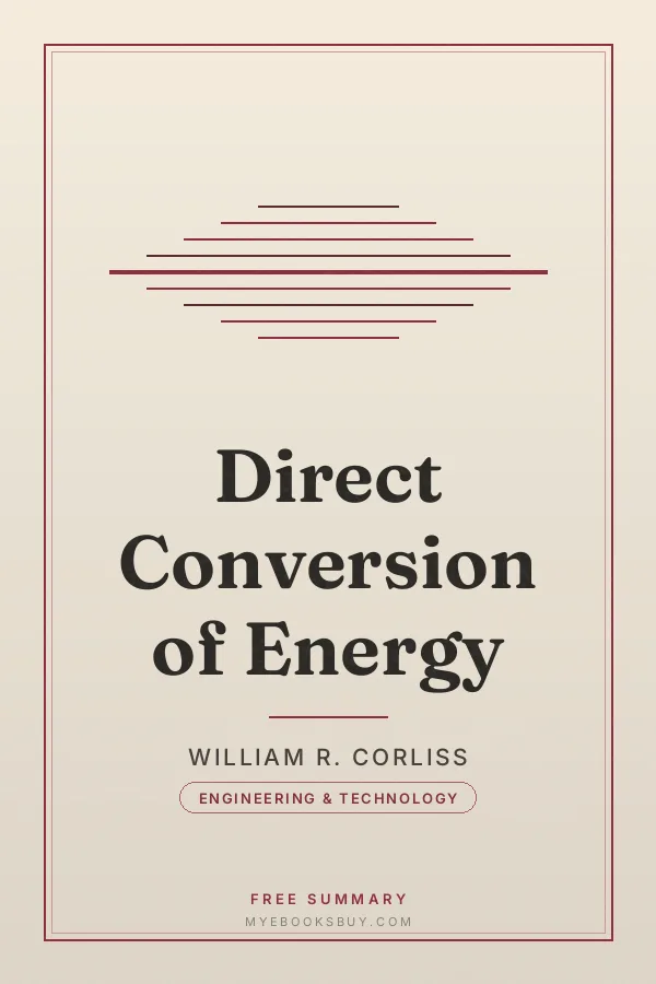 Cover of Direct Conversion of Energy