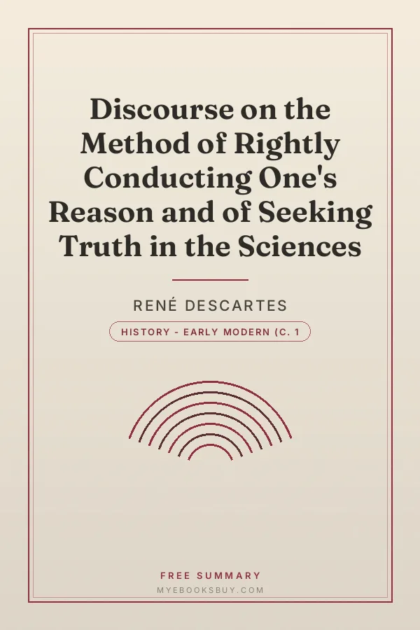 Cover of Discourse on the Method of Rightly Conducting One's Reason and of Seeking Truth in the Sciences