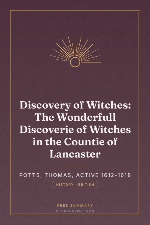 Cover of Discovery of Witches: The Wonderfull Discoverie of Witches in the Countie of Lancaster