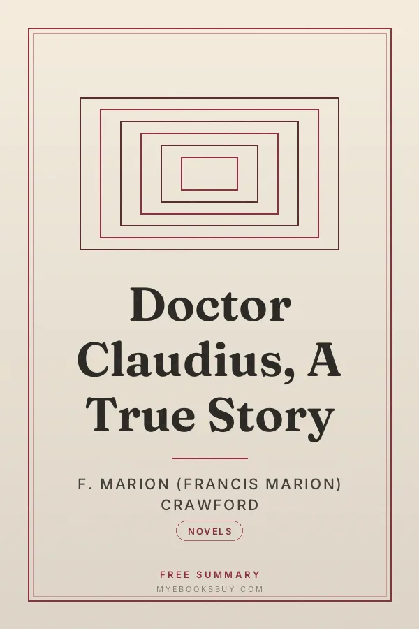 Cover of Doctor Claudius, A True Story