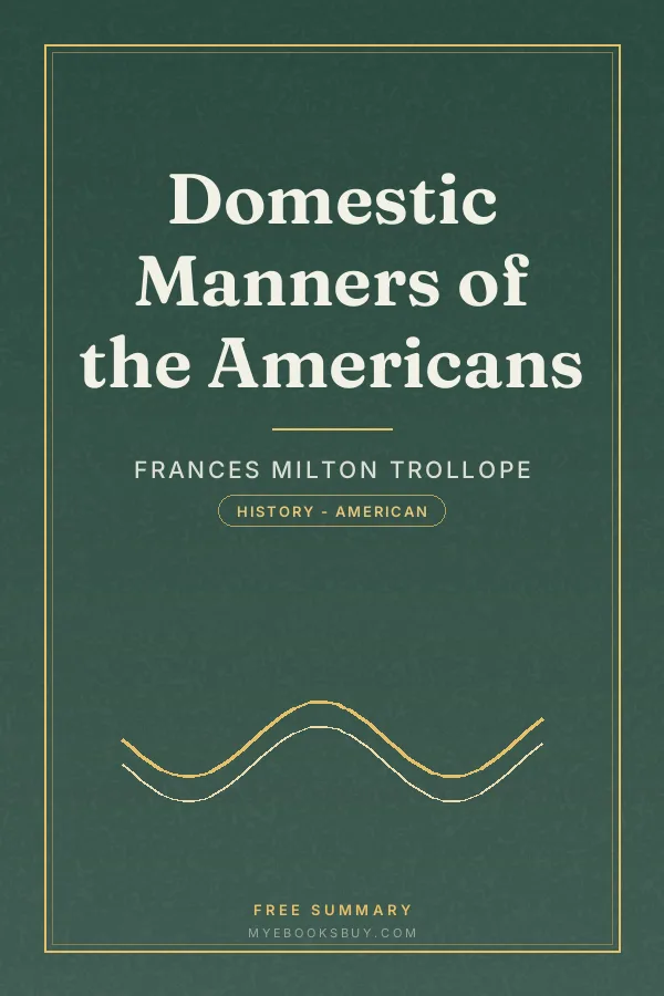 Cover of Domestic Manners of the Americans