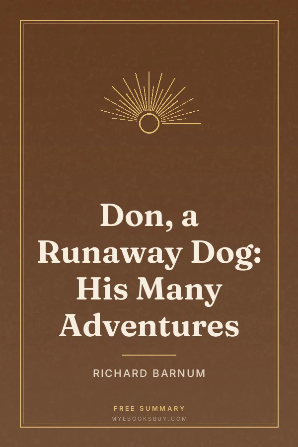 Cover of Don, a Runaway Dog: His Many Adventures