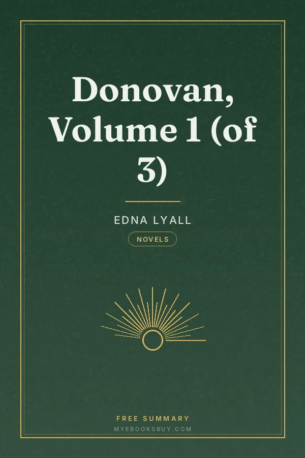 Cover of Donovan, Volume 1 (of 3)