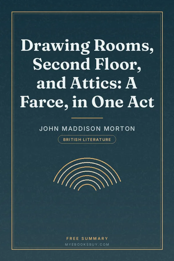 Cover of Drawing Rooms, Second Floor, and Attics: A Farce, in One Act