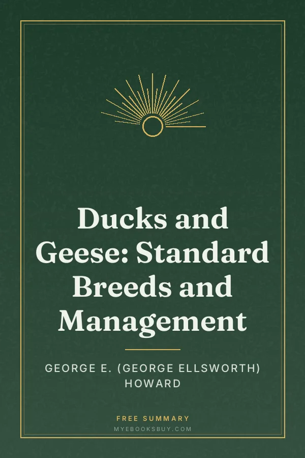 Cover of Ducks and Geese: Standard Breeds and Management