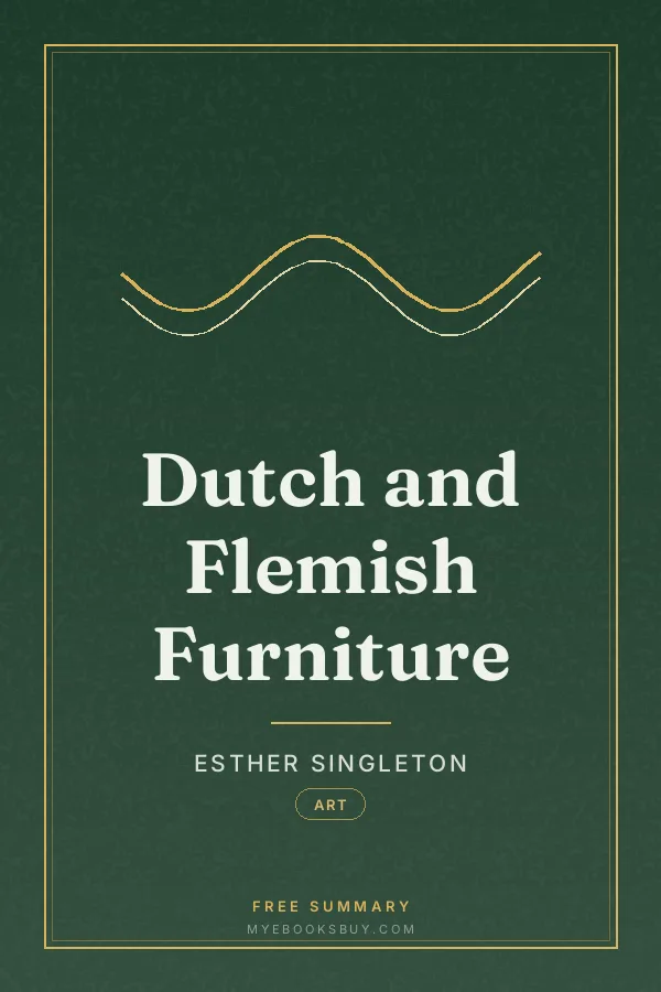 Cover of Dutch and Flemish Furniture